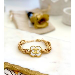 Vintage Chanel Gold Chain bracelet